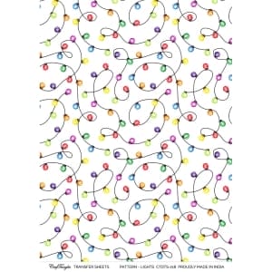 CrafTangles A4 Transfer It Sheets - Pattern Lights