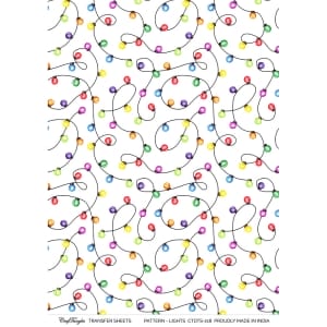 CrafTangles A4 Transfer It Sheets - Pattern Lights