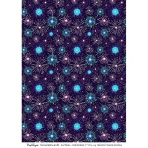 CrafTangles A4 Transfer It Sheets - Fireworks