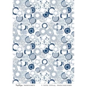 CrafTangles A4 Transfer It Sheets - Pattern Plates