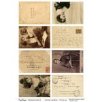 CrafTangles A4 Transfer It Sheets - Vintage Journals 1