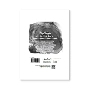 CrafTangles alcohol ink paper (Pack of 10 sheets) - A4 - 350 micron