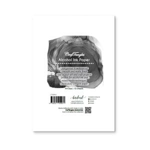 CrafTangles alcohol ink paper (Pack of 10 sheets) - A4 - 350 micron