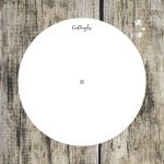 CrafTangles White Acrylic Clock Base - Circle