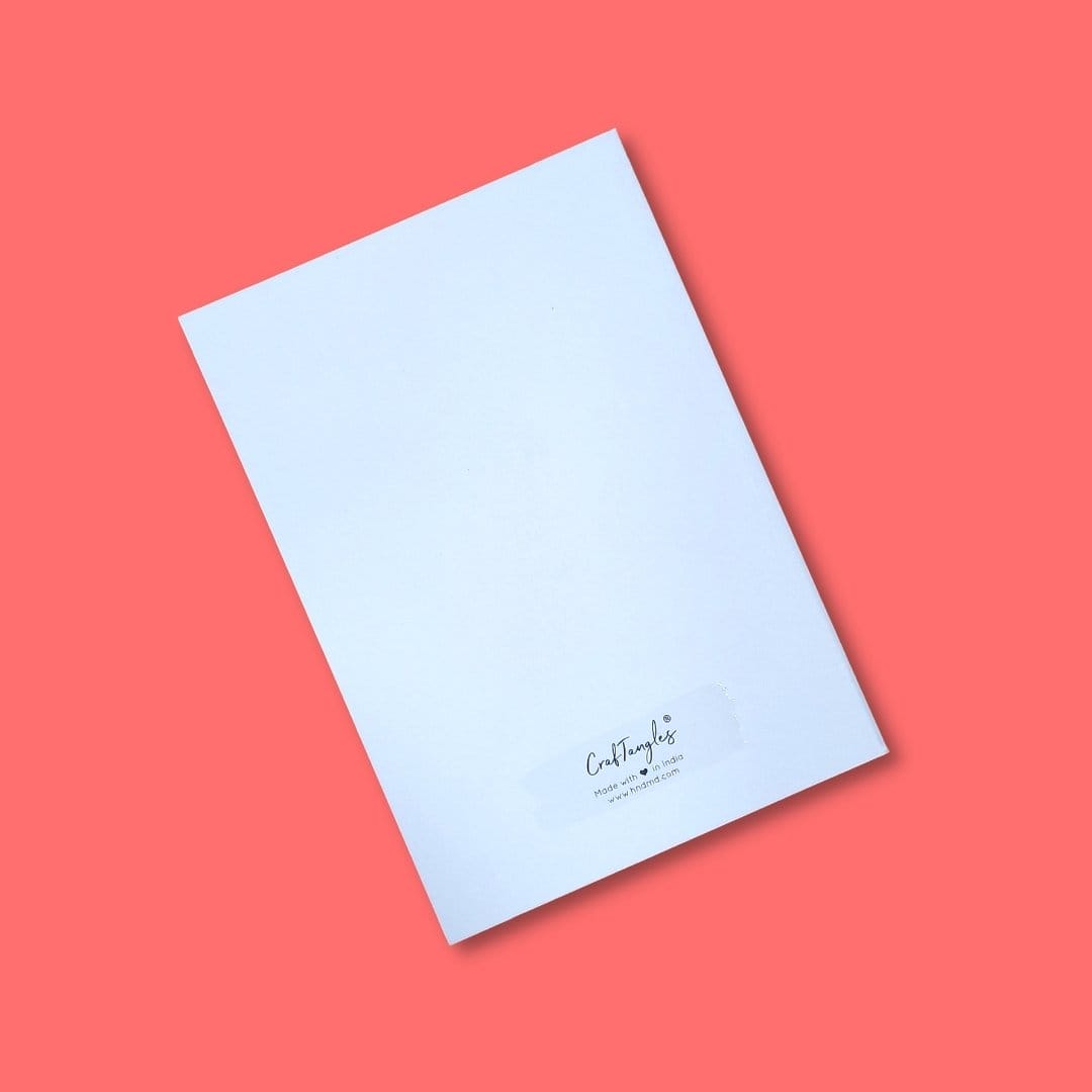 CrafTangles A5 120 gsm Notebook / Diary / Journal - Fresh Day Fresh Start Fresh Day Fresh Start 3 Fresh Day Fresh Start - 3