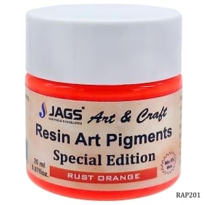 Resin Art Pigment - Rust Orange (20 ml)