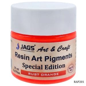 Resin Art Pigment - Rust Orange (20 ml)