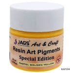 Resin Art Pigment - Pastel Golden Yellow (20 ml)
