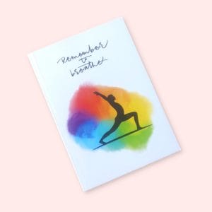 CrafTangles A5 120 gsm Notebook / Diary / Journal - Remember to Breathe
