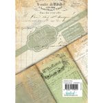 CrafTangles Decoupage Paper Pack  - Vintage Sheets (A4) - 4 sheets