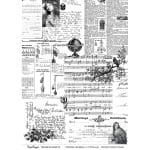 CrafTangles A4 Transfer It Sheets - Vintage Journals 2