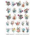 CrafTangles A4 Transfer It Sheets - Wildflowers