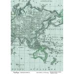CrafTangles A4 Transfer It Sheets - Old Maps 2