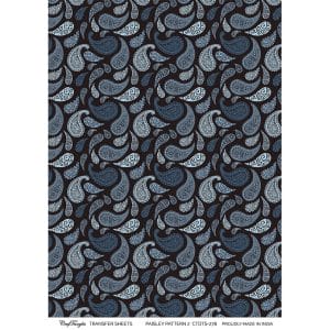 CrafTangles A4 Transfer It Sheets - Paisley Pattern 2