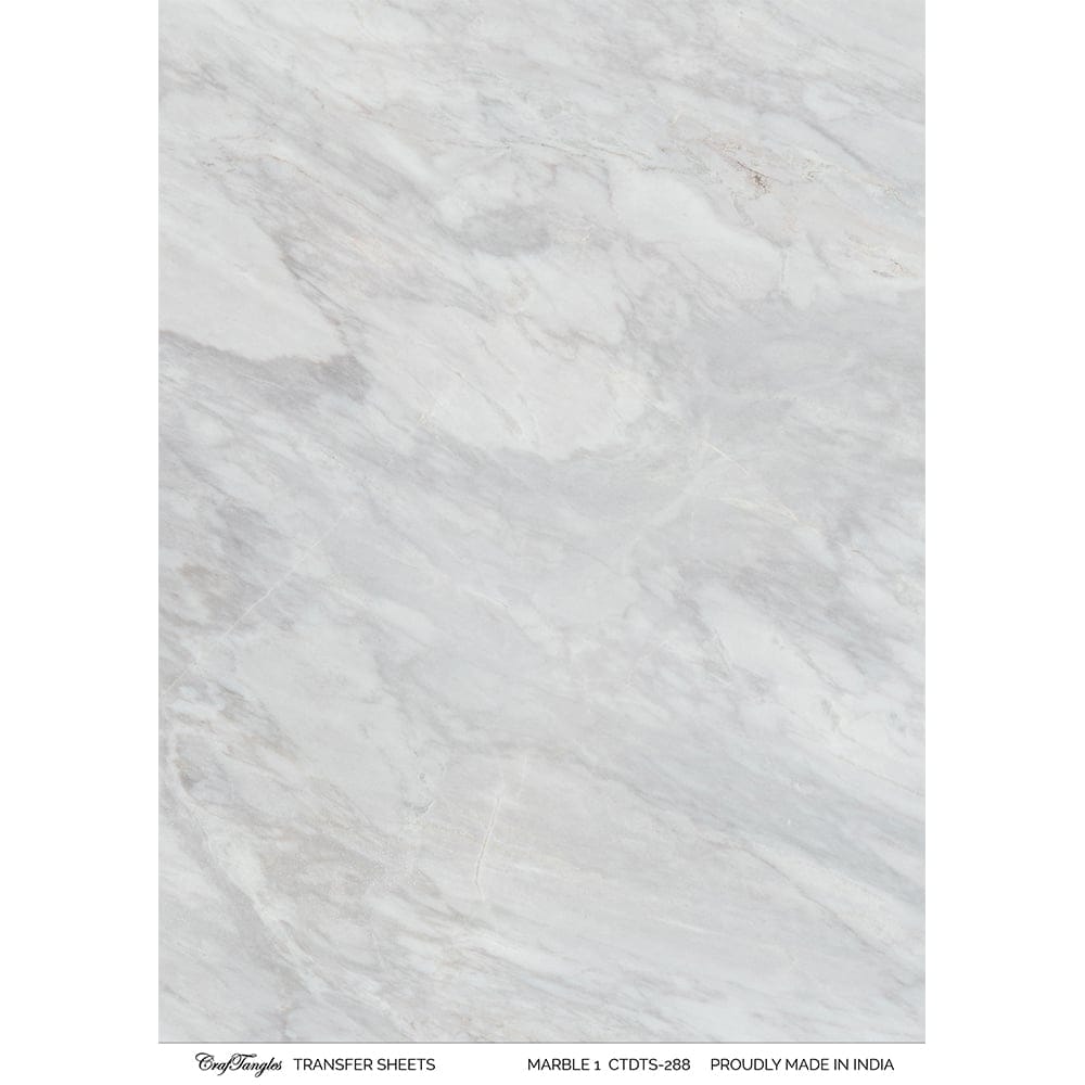 CrafTangles A4 Transfer It Sheets - Marble CTDTS CrafTangles A4 Transfer It Sheets - Marble