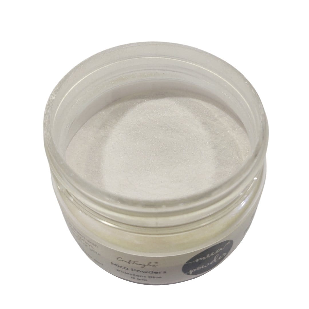 CrafTangles Metallic Mica / Pearl / Resin Pigment Powders 15 gms - Iridescent Blue CrafTangles Mica Iridescent Blue 1 CrafTangles_Mica_Iridescent_Blue_1