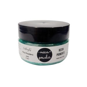 CrafTangles Metallic Mica / Pearl / Resin Pigment Powders 15 gms - Jade