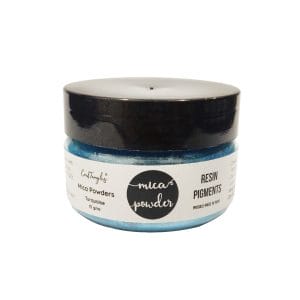 CrafTangles Metallic Mica / Pearl / Resin Pigment Powders 15 gms - Turquoise