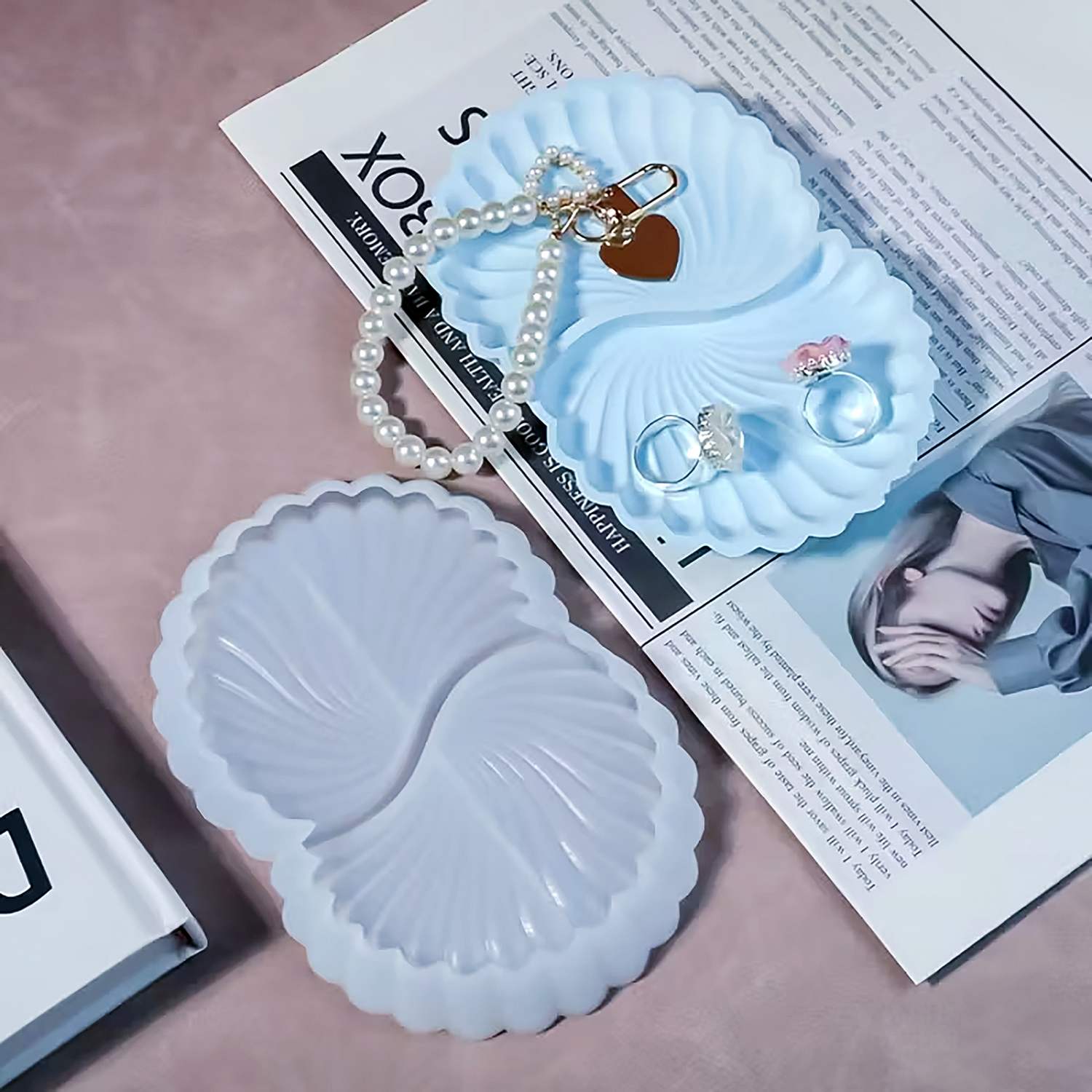 Silicone Mould - Multi Shell Plate (JSM16) JSM16 silicone mould tray Silicone Mould - Multi Shell Plate (JSM16)