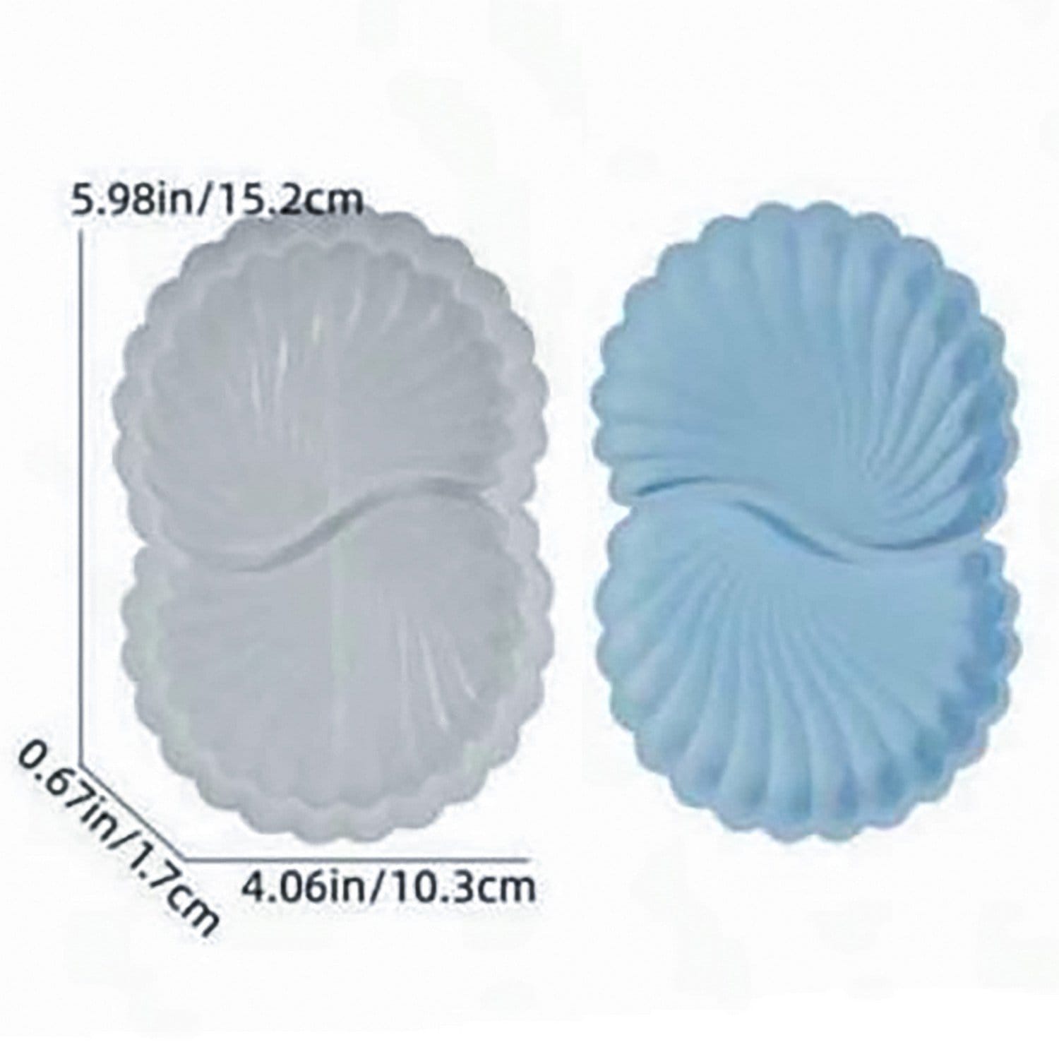 Silicone Mould - Multi Shell Plate (JSM16) JSM16 silicone mould tray 1 Silicone Mould - Multi Shell Plate (JSM16) - Image 2