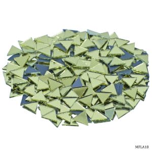 Mirror For Lippan Art - Gold Triangles (MFLA18)