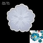 Flower Coaster Silicone Mould