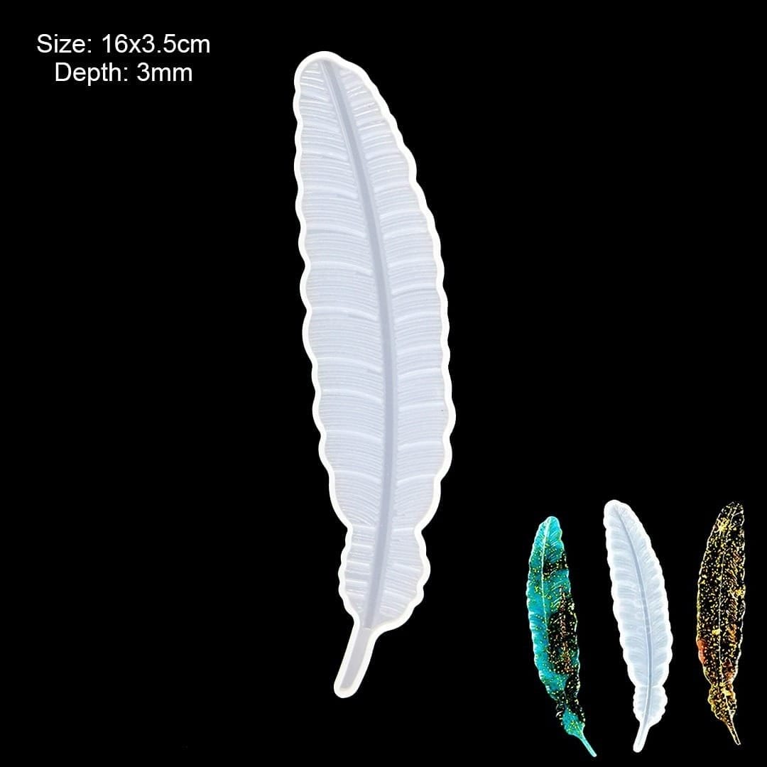 Feather Silicone Mould (RAWS-018) RAWS 018 silicone moulds Feather Silicone Mould (RAWS-018)