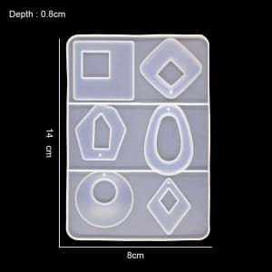 Different Earings Silicone Jewellery Mould (RAWS-209)