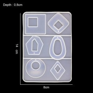 Different Earings Silicone Jewellery Mould (RAWS-209)