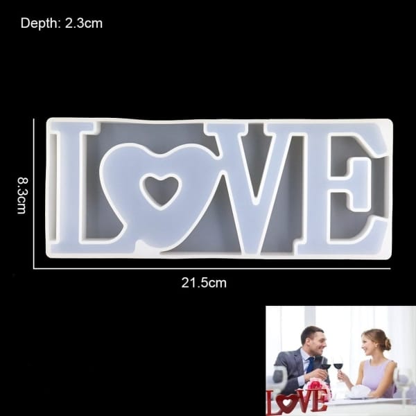 Love Silicone Mould (RAWS-254)