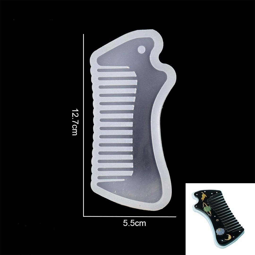 Comb Resin Silicone Mould (RAWS-259) RAWS 259 silicone moulds Comb Resin Silicone Mould (RAWS-259)
