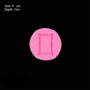 Small Frame Silicone Clay Mould