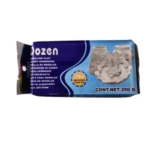 Dozen White Modelling clay (250 gms)