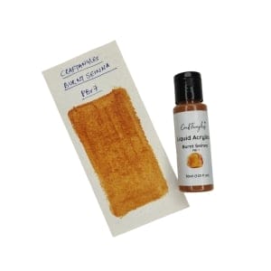 CrafTangles Liquid Acrylics / Acrylic Inks 30 ml - Burnt Seinna