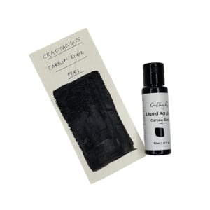 CrafTangles Liquid Acrylics / Acrylic Inks 30 ml - Carbon Black