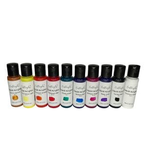 CrafTangles Liquid Acrylics / Acrylic Inks - Extended Colours (Set of 10 colours)
