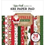 Echo Park Double-Sided Paper Pad 6"X6" 24/Pkg - Jingle All The Way