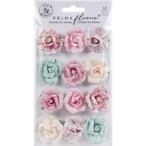 Prima Marketing Mulberry Paper Flowers - Lovely Bouquet/With Love