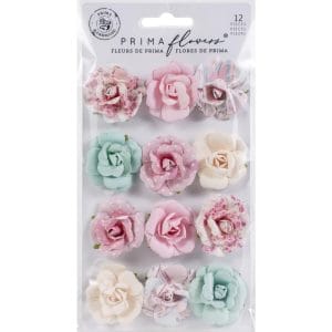 Prima Marketing Mulberry Paper Flowers - Lovely Bouquet/With Love