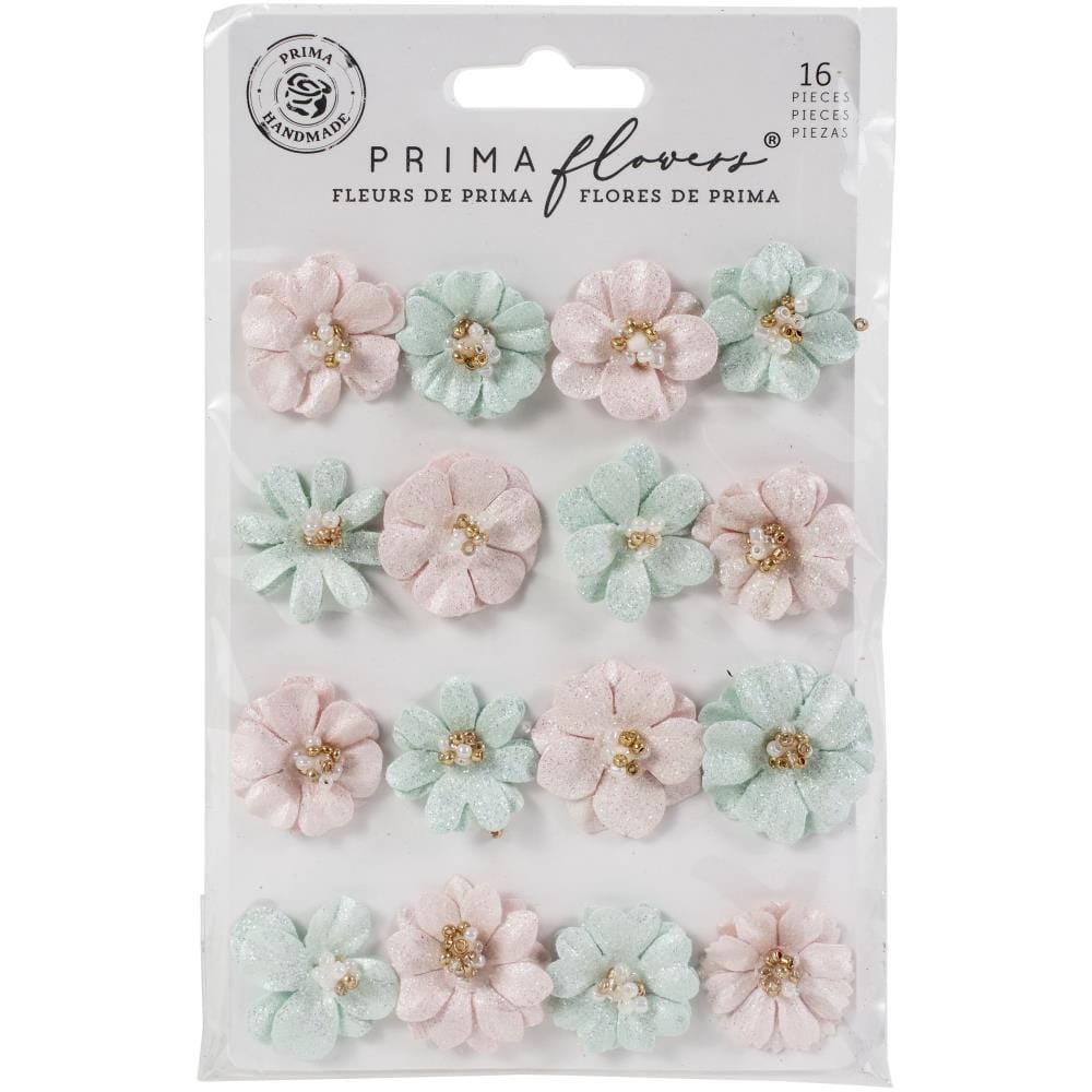 Prima Marketing Mulberry Paper Flowers - Lovely Heart/Magic Love prima flowers 652791 Prima Marketing Mulberry Paper Flowers - Lovely Heart/Magic Love