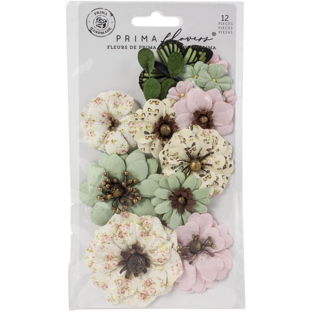 Prima Marketing Mulberry Paper Flowers - Sewn With Love 2/My Sweet prima flowers 652845 Prima Marketing Mulberry Paper Flowers - Sewn With Love 2/My Sweet