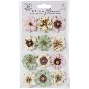 Prima Marketing Mulberry Paper Flowers - Sweetest/My Sweet