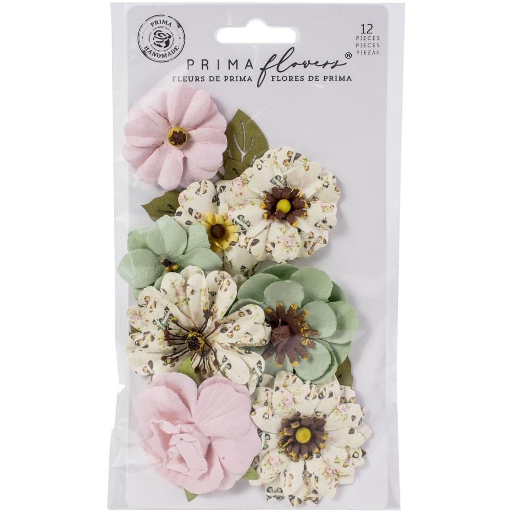 Prima Marketing Mulberry Paper Flowers - Sewn Together/My Sweet prima flowers 652876 Prima Marketing Mulberry Paper Flowers - Sewn Together/My Sweet