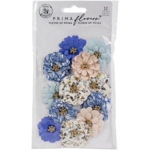 Prima Marketing Mulberry Paper Flowers - Fresh Meadows/Nature Lover