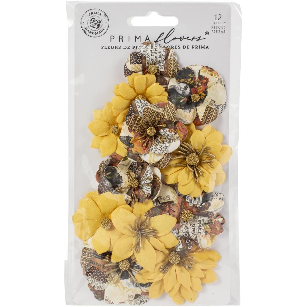 Prima Marketing Mulberry Paper Flowers - Colorful Beauty/Diamond prima flowers 653262 Prima Marketing Mulberry Paper Flowers - Colorful Beauty/Diamond