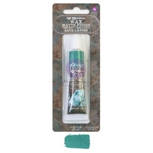 Finnabair Prima Art Alchemy Matte Wax .68 Fluid Ounce - Sage Leaves