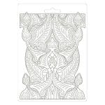 Stamperia Soft Maxi Mould A5 -  Saddle, Romantic Horses