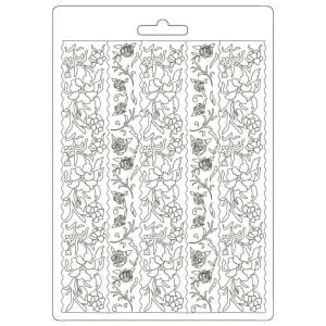 Stamperia Soft Maxi Mould A5 - Alice Borders