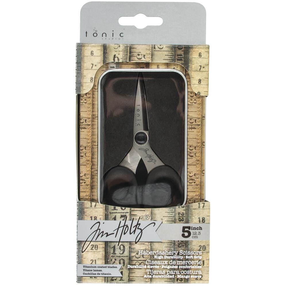 Tim Holtz Haberdashery Scissors 5 inches