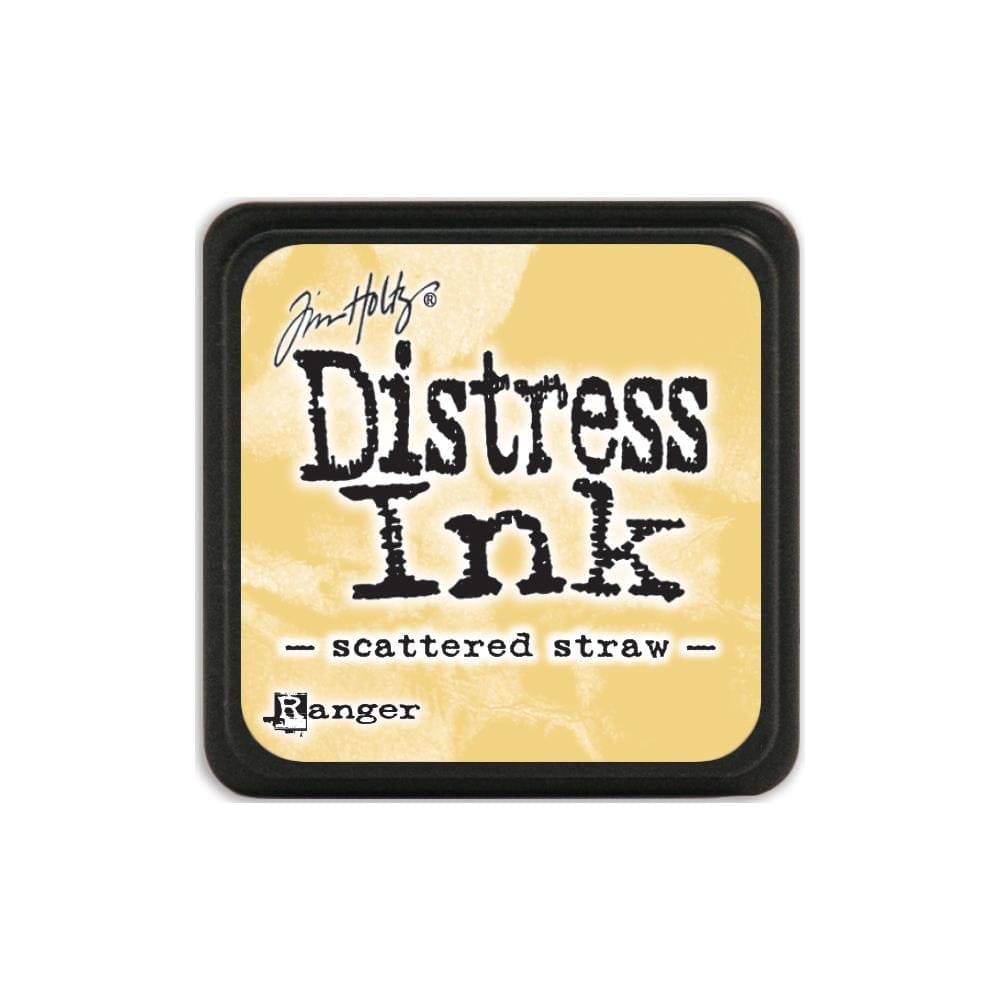 Tim Holtz Mini Distress Ink Pad - Scattered Straw tim holtz mini distress ink Scattered straw Tim Holtz Mini Distress Ink Pad - Scattered Straw